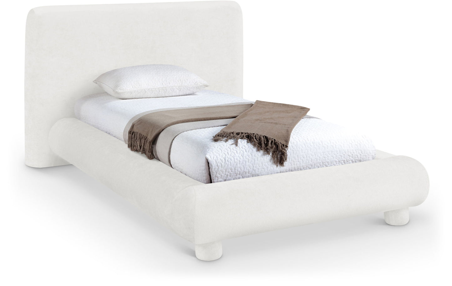 Blair - Chenille Upholstered Bed