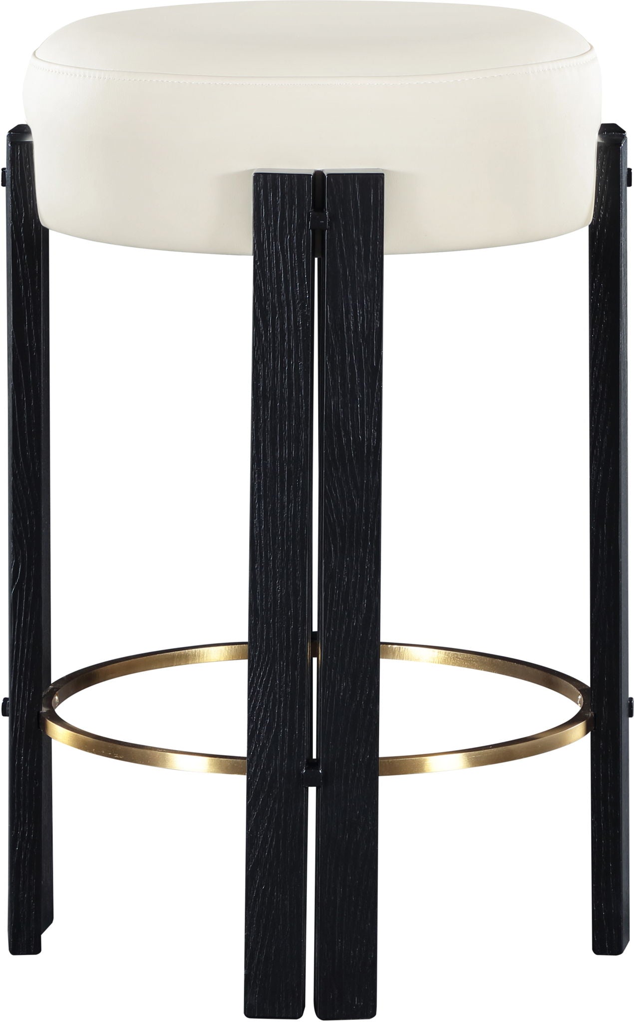 Harrison - Counter Stool With Black Legs