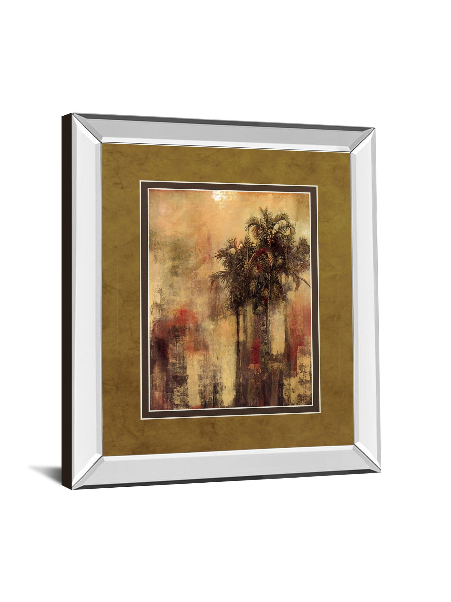 Tuscadero Il By Douglas - Mirror Framed Print Wall Art - Light Brown