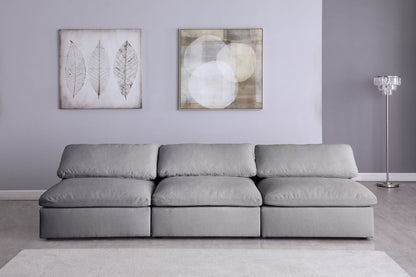 Serene - Modular Armless 3 Seat Sofa