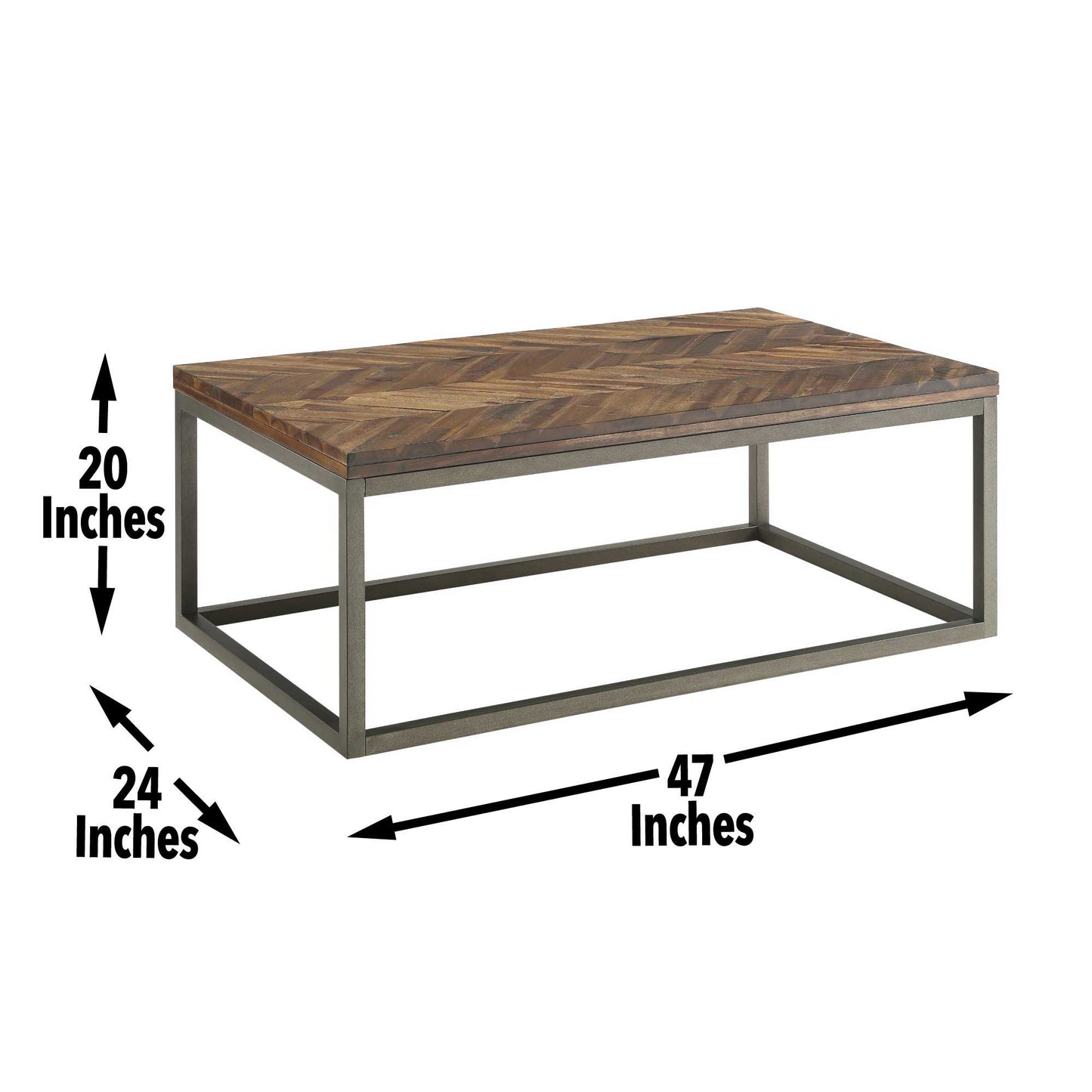 Lorenza - Cocktail Table - Brown