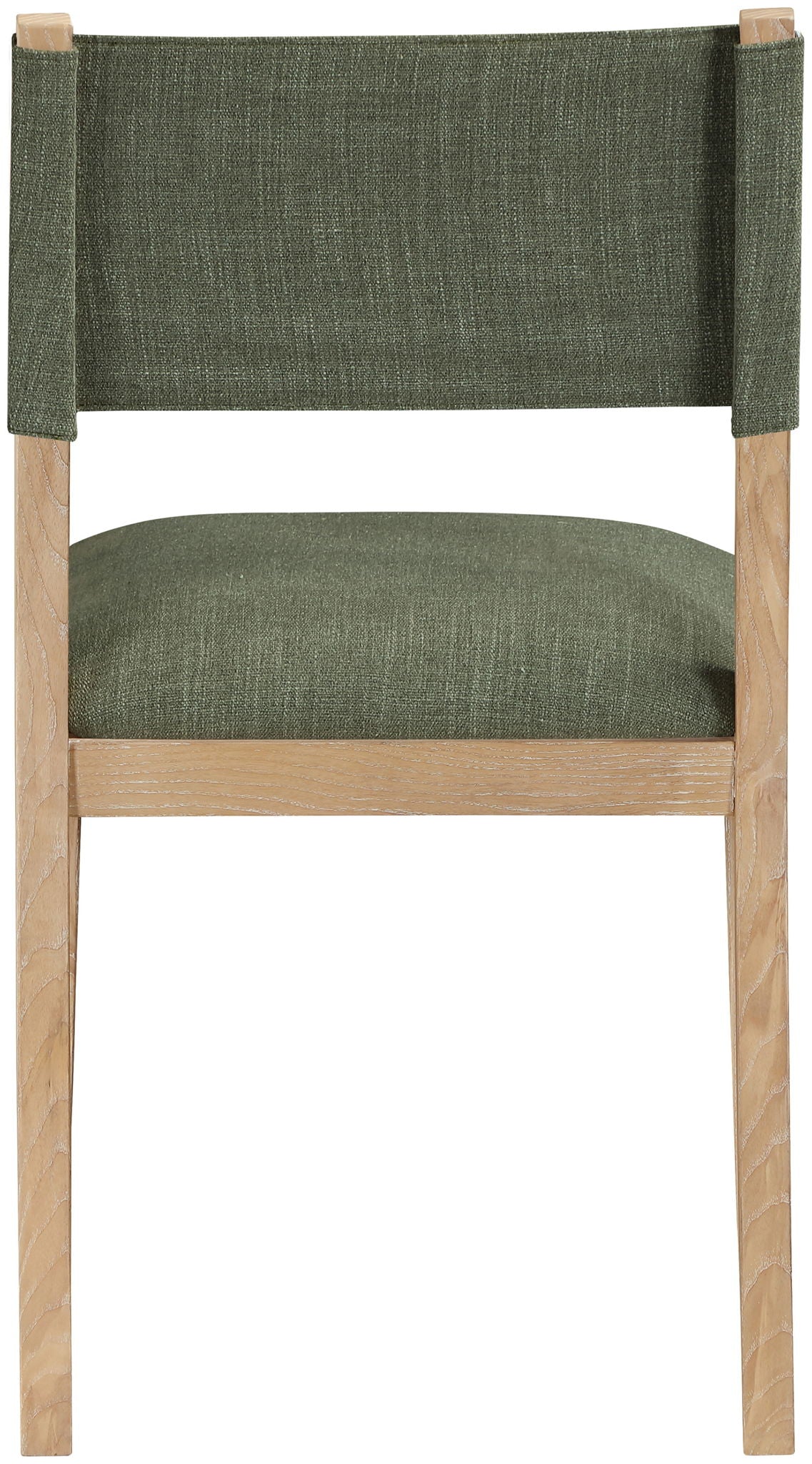 Avon - Linen Textured Performance Fabric Upholstered Dining Side Chair (Set of 2)