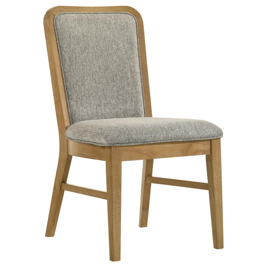 Croyden - Dining Side Chair (Set of 2) - Gray / Weathered Natural