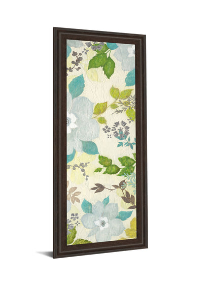 Fragrant Garden Il By Tava Studios - Framed Print Wall Art - Beige