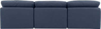Indulge - Linen 3 Seat Modular Armless Sofa