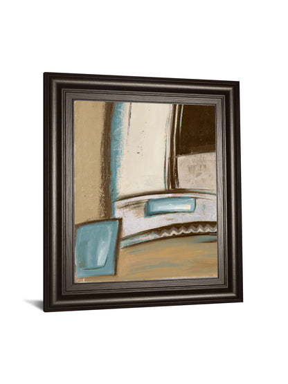 Time Flies On I By Patricia Pinto - Framed Print Wall Art - Beige