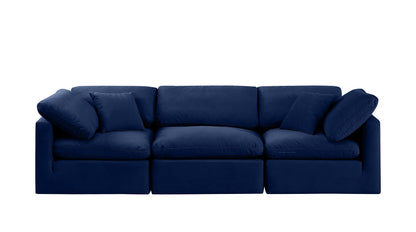 Indulge - Velvet 3 Seat Modular Sofa