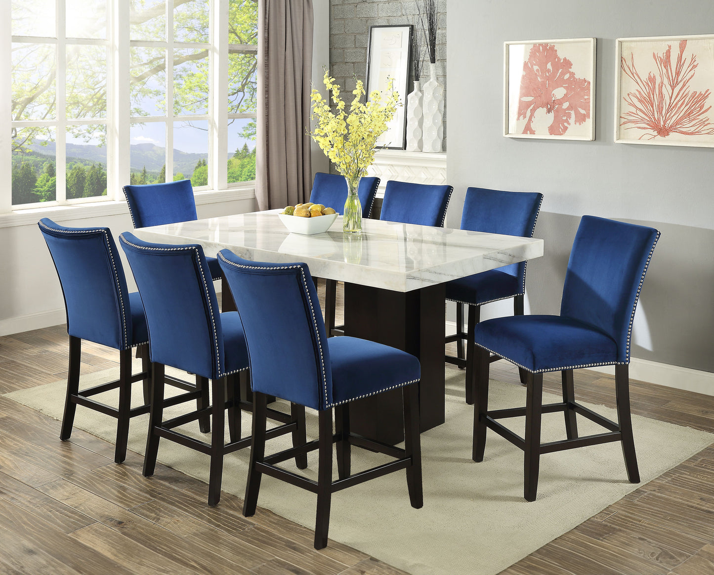 Camila - Rectangular Counter Dining Set