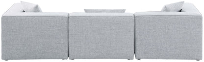 Cube - Linen Modular 3 Seat Sofa