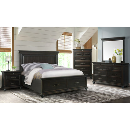 Slater - Cama con plataforma y almacenamiento