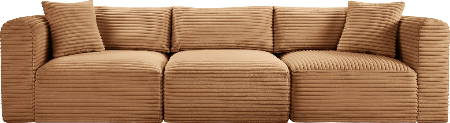 Shaggy - Fabric 3 Seat Modular Sofa
