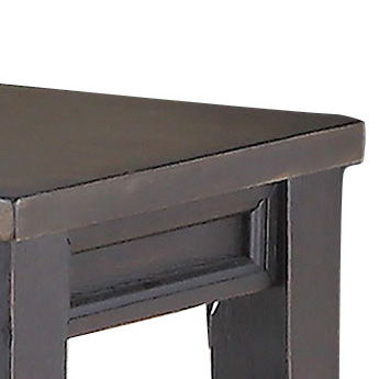 Raven - Noir Bench - Dark Brown