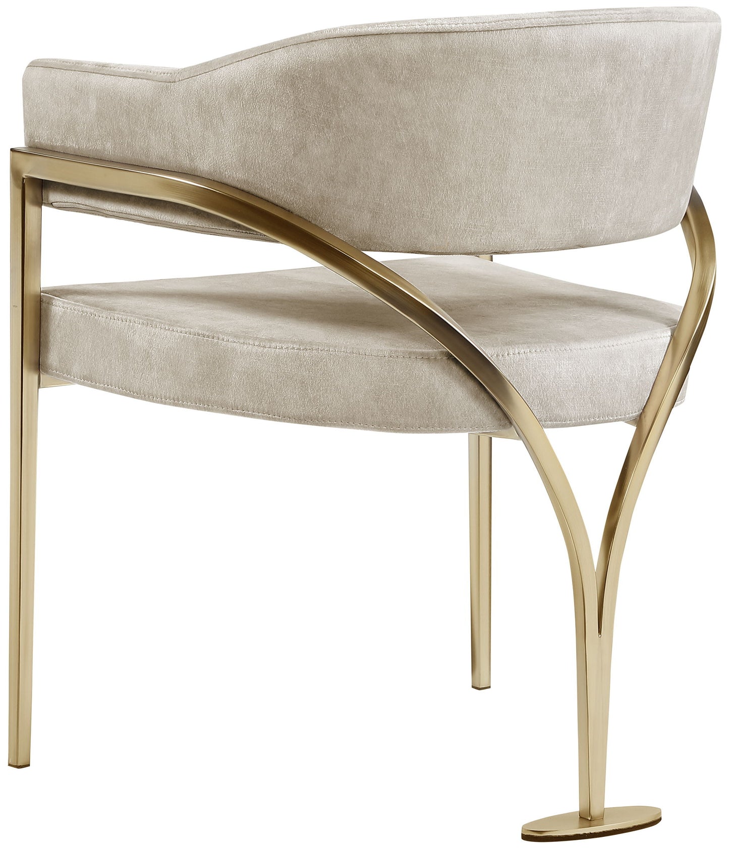 Madelyn - Dining Chair (Set of 2) - Brushed Brass