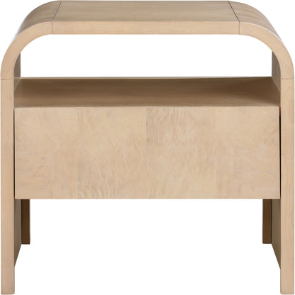 Giada - Solid Wood And Veneer Nightstand