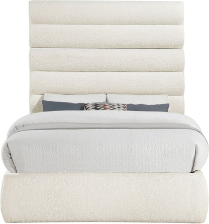 Adam - Boucle Fabric Bed With 70.5" Headboard