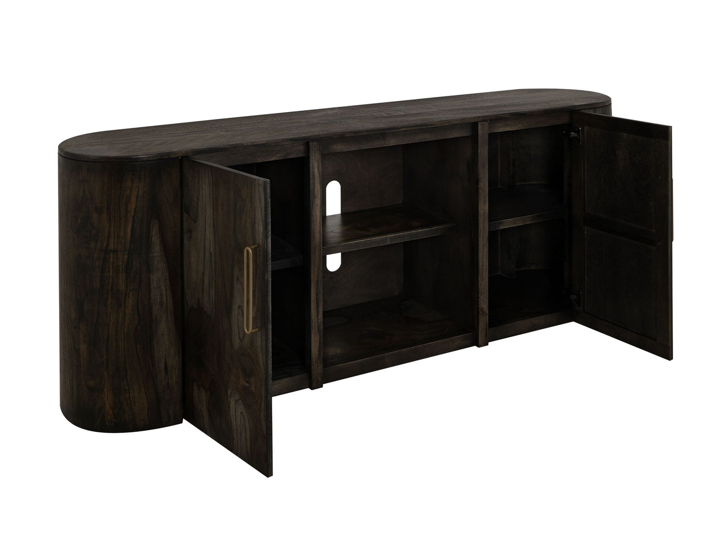 Balam - TV Stand - Oil Black