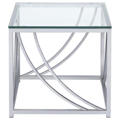 Lille - Glass Top Coffee And End Table Set