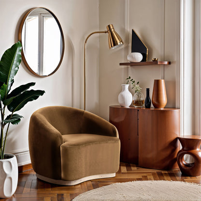 Gustavo - Velvet Upholstered Chair