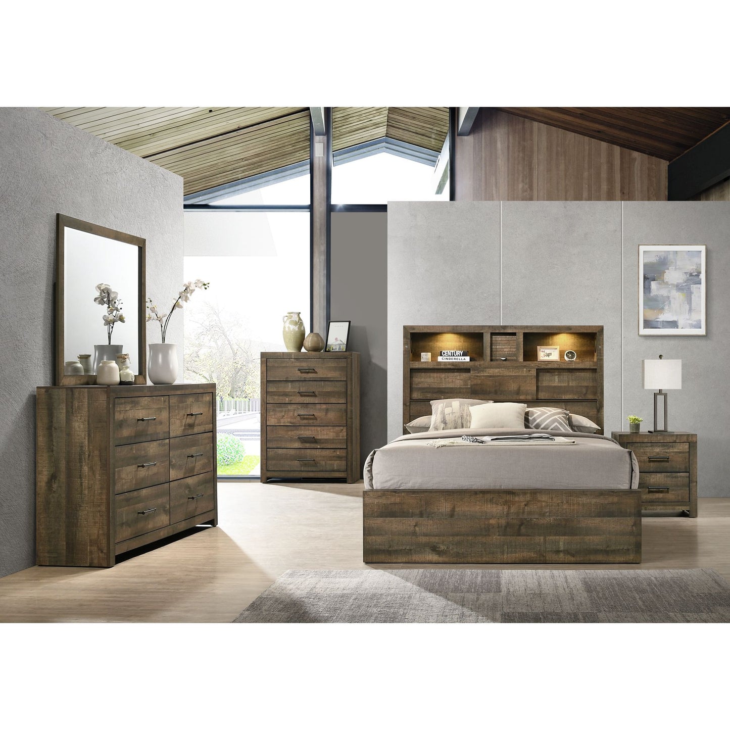 Bailey - 6-Drawer Dresser - Walnut