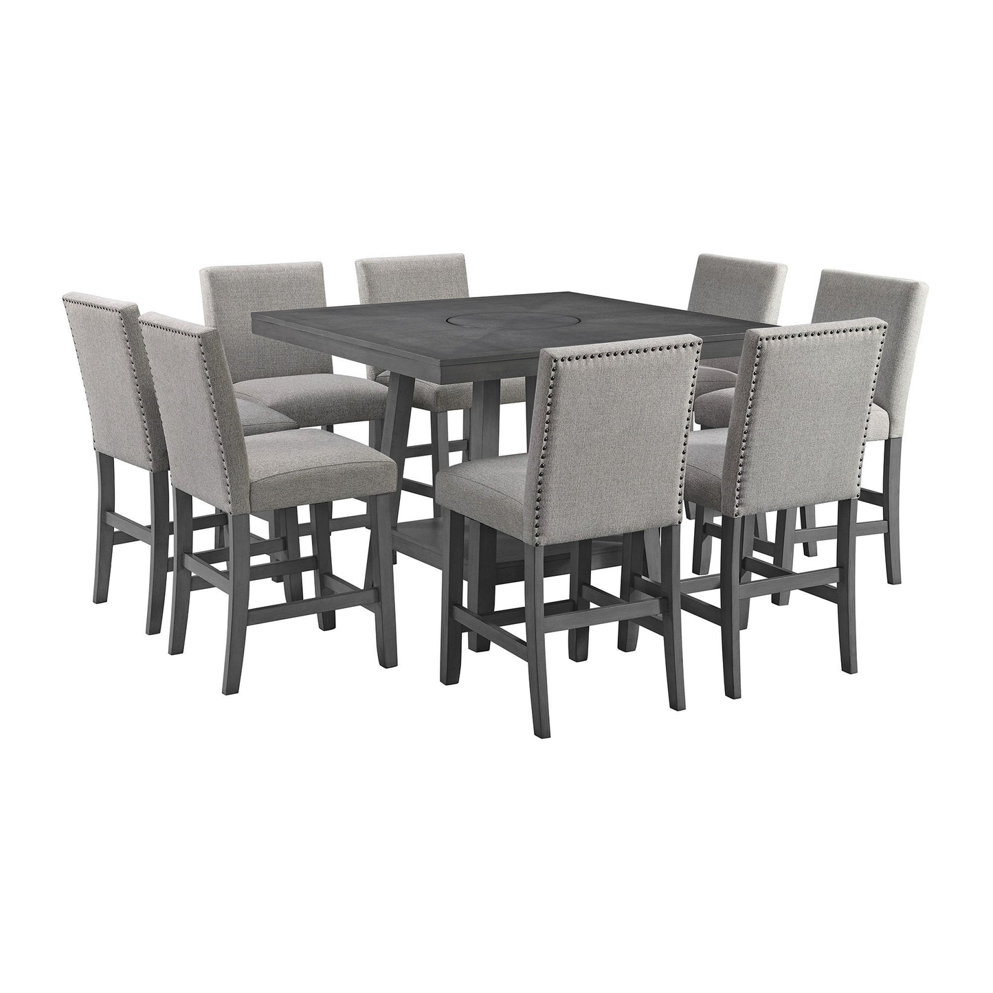 Seneca - Juego de comedor con altura de mostrador