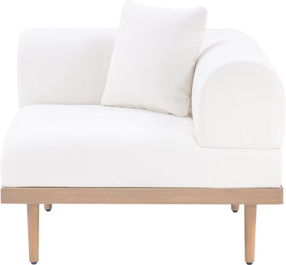 Laguna - Resilient Water Resistant Fabric Upholstered Outdoor Patio Modular Corner Chair