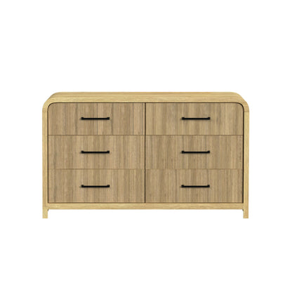 Ridgemont - 6-Drawer Dresser - Natural