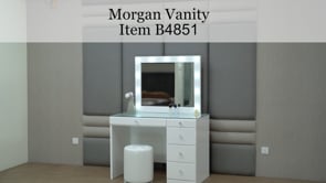 Morgan - Taburete Giratorio Redondo