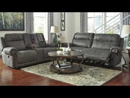 Austere - Gray - 2 Seat Reclining Sofa