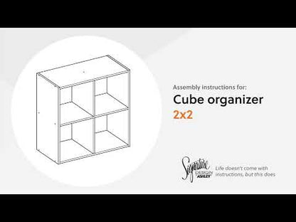 Paxberry - Organizador de cuatro cubos