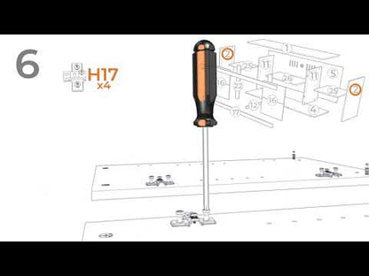 Derekson - Multi Gray - Soporte para TV LG con opción de chimenea