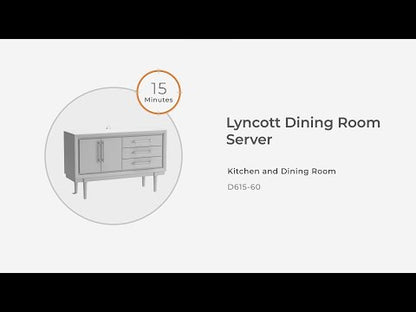 Lyncott - Marrón - Servidor de comedor