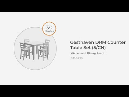 Gesthaven - Juego de mesa de comedor para mostrador